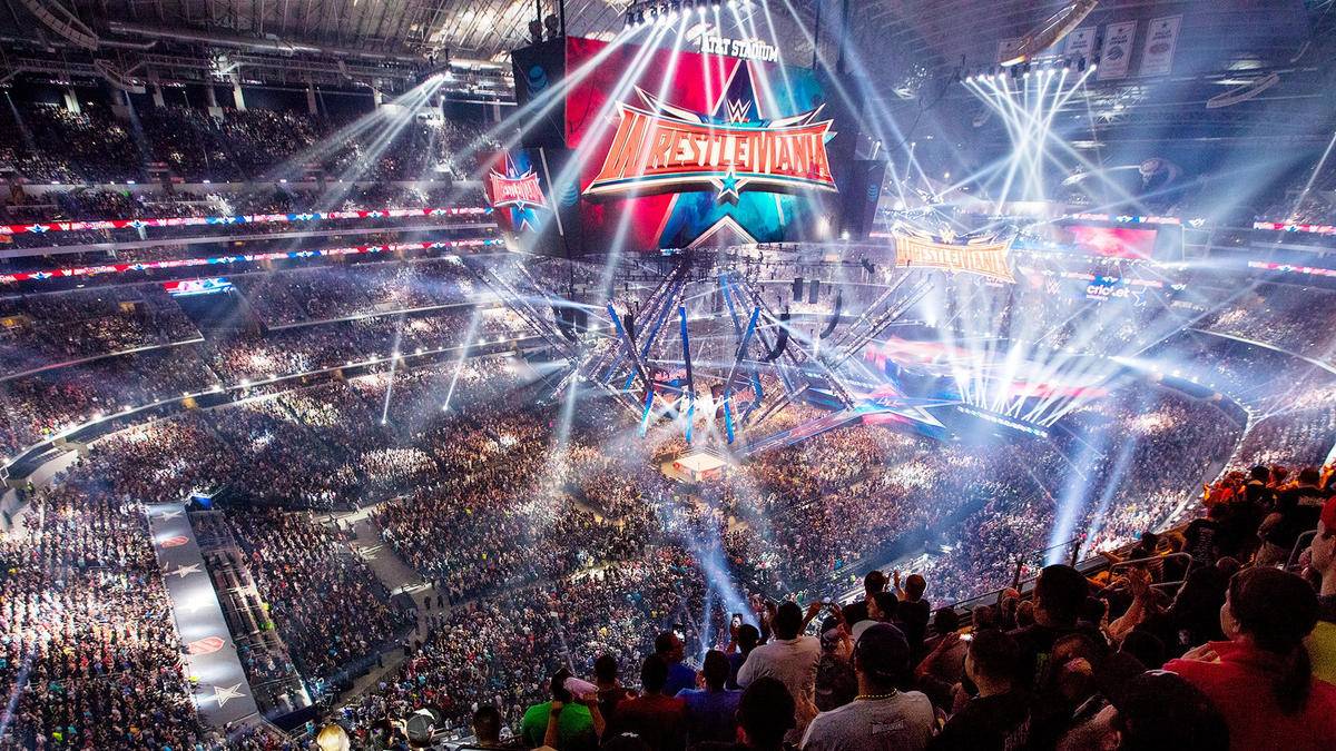 WWE held WrestleMania 32 in April 2016