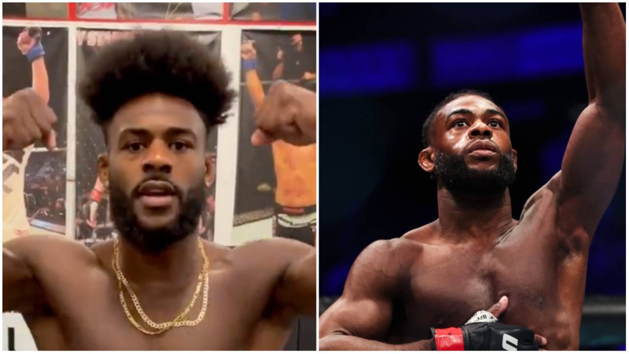 Aljamain Sterling shows off physique