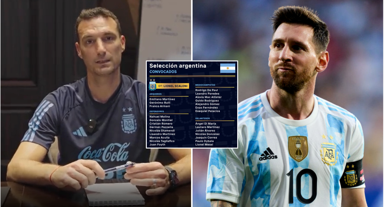 Lionel Messi is part of Argentina's 2022 World Cup squad