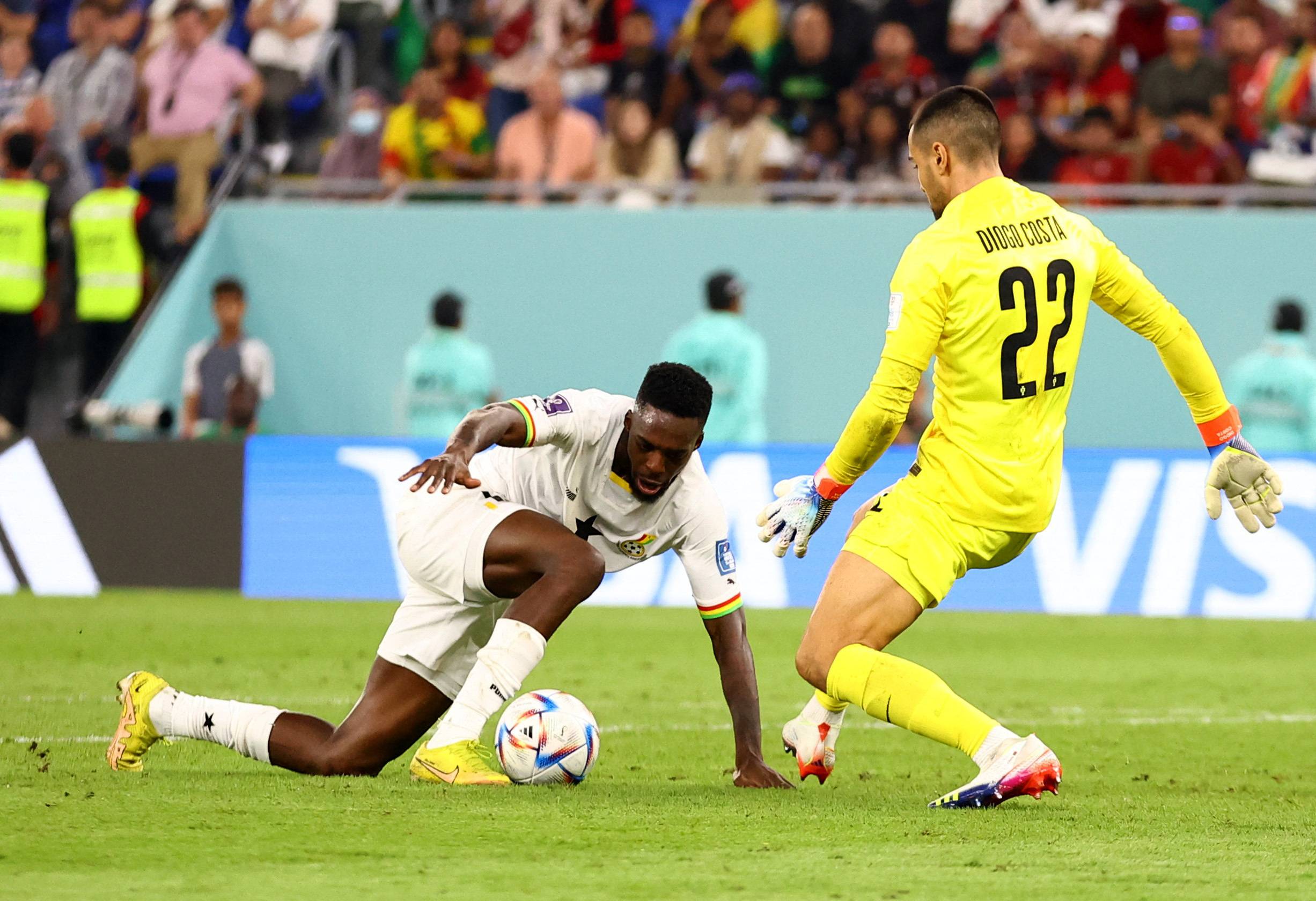 Costa's error vs Ghana.