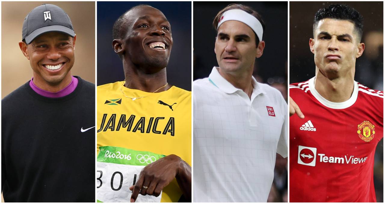 Ronaldo, Ali, Bolt, Messi, Federer, Woods: 25 greatest athletes of all time