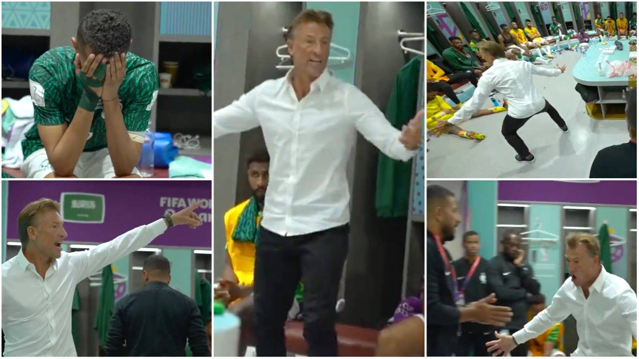 Saudi Arabia manager Herve Renard’s epic HT team talk vs Argentina emerges and goes viral