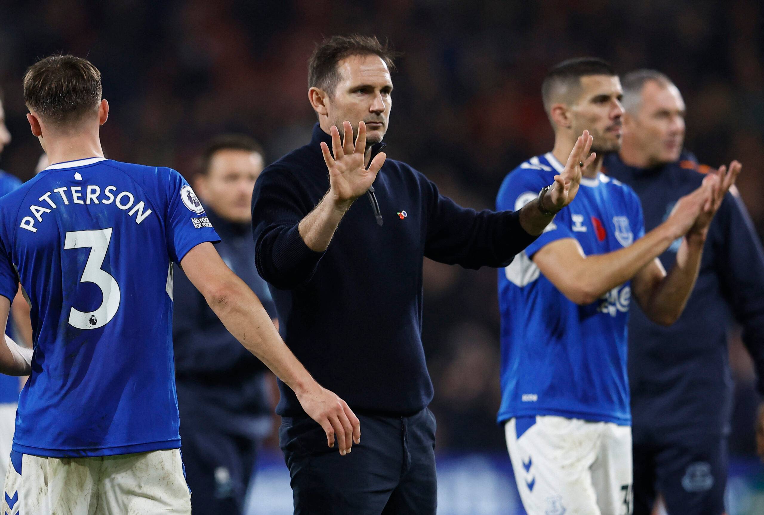 Frank Lampard apologises to Everton fans after defeat at AFC Bournemouth