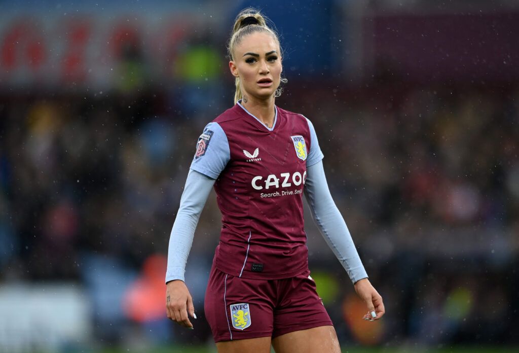 Alisha Lehmann of Aston Villa during the FA Women's Super League