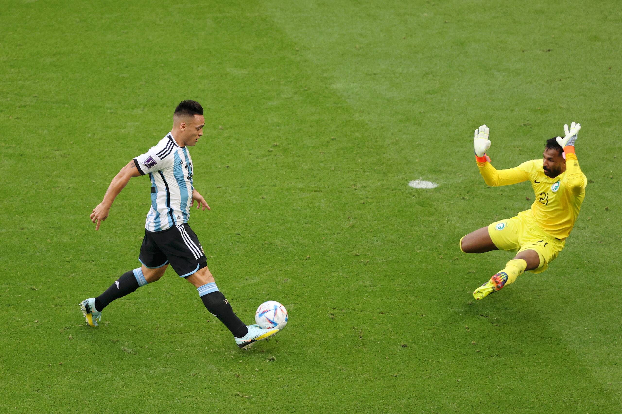 Argentina's Lautaro Martinez has goal vs Saudi Arabia disallowed by VAR