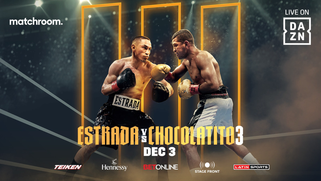 Juan Estrada vs Roman ‘Chocolatito’ Gonzalez 3 Poster