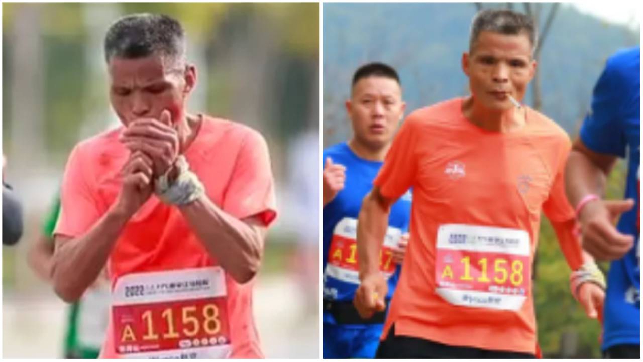 Marathon-Runner-Uncle-Chen-Chainsmokes-Entire-Race