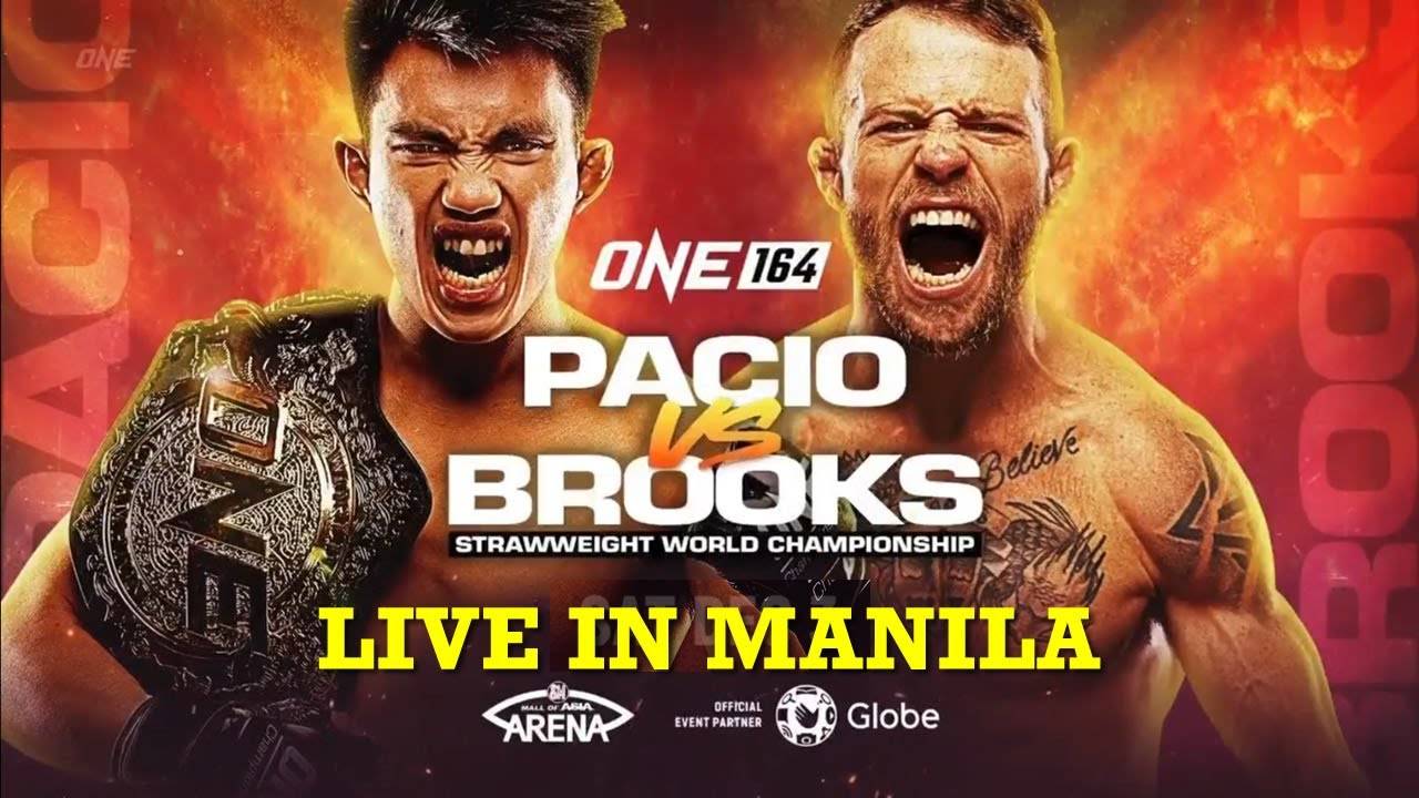 ONE Championship 164 Main Event Poster for the event