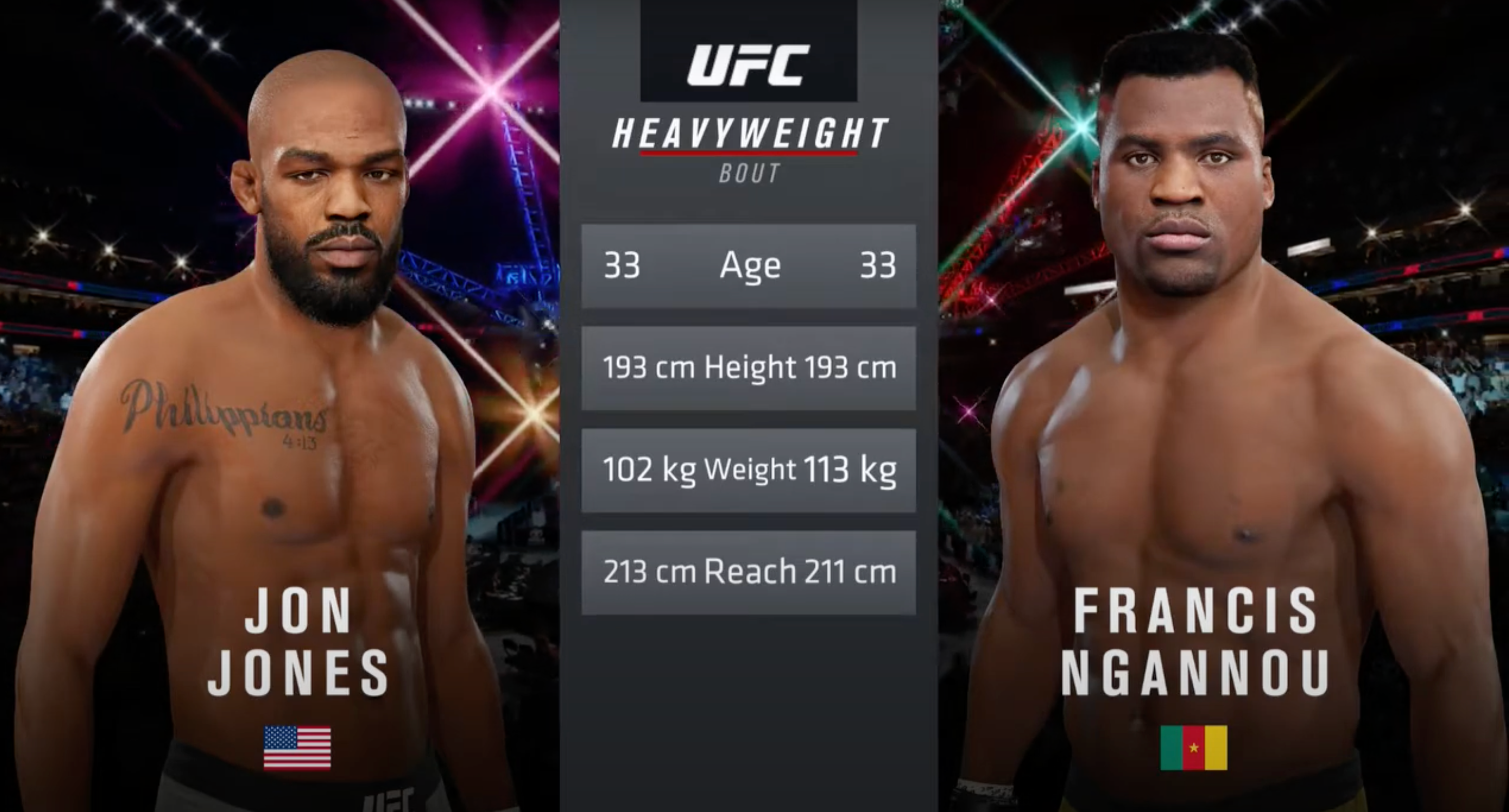 UFC 285: Jon Jones vs Francis Ngannou simulated ahead of proposed fight