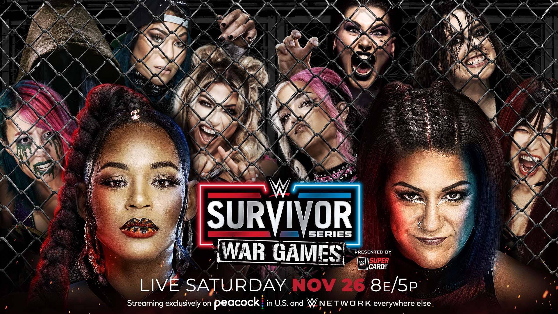 Survivor Series 2022 WarGames Women's Match Poster
