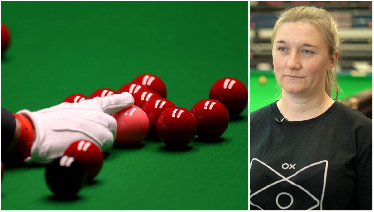Rebecca Kenna on becoming one of four women on the World Snooker Tour