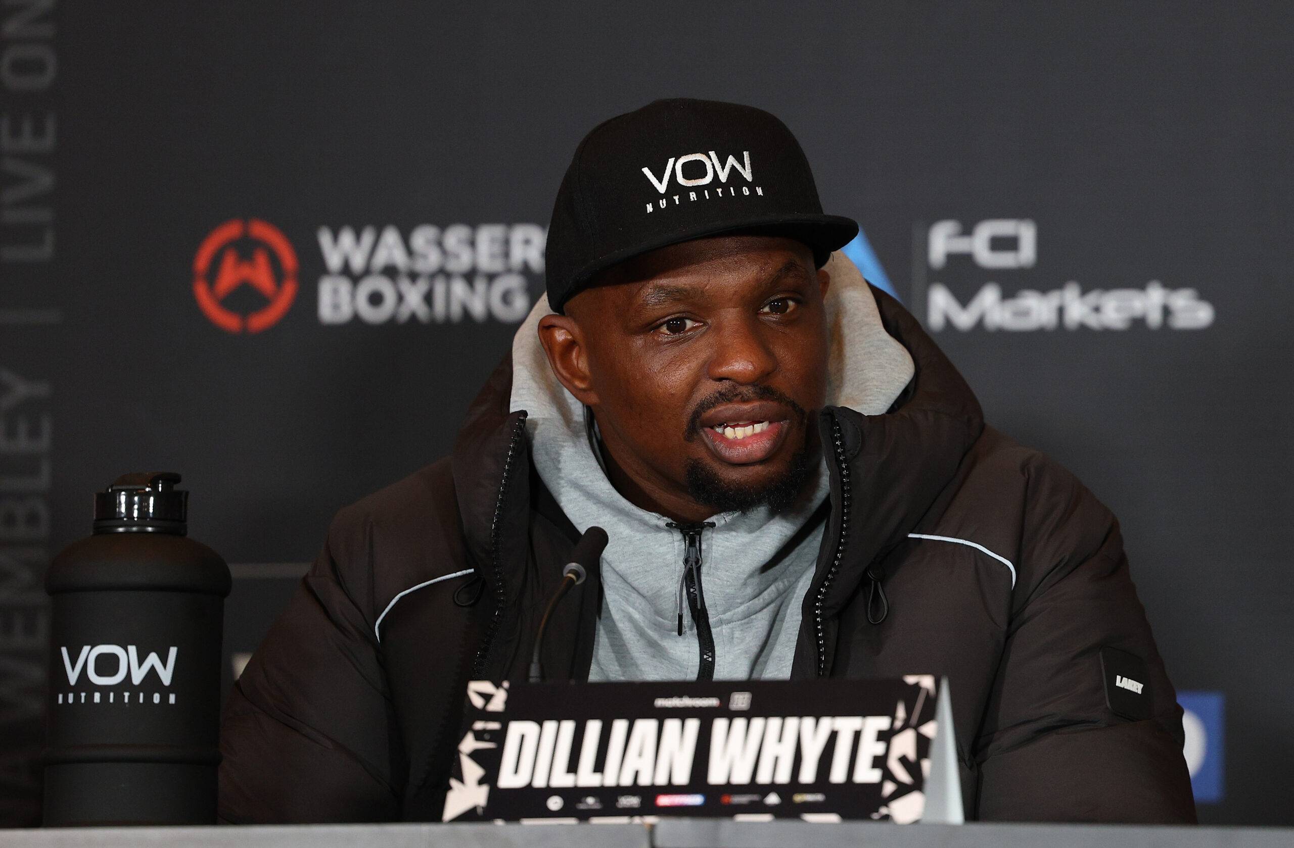 Dillian Whyte has branded Deontay Wilder a 'fraud' in an explosive rant