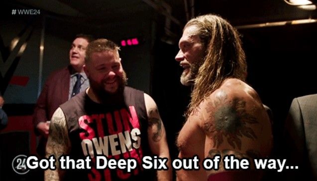 Edge is Kevin Owens