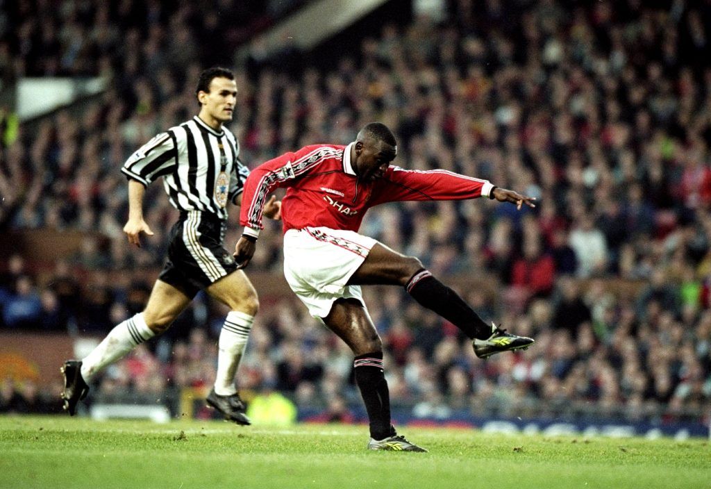 Andy Cole plays for Manchester United