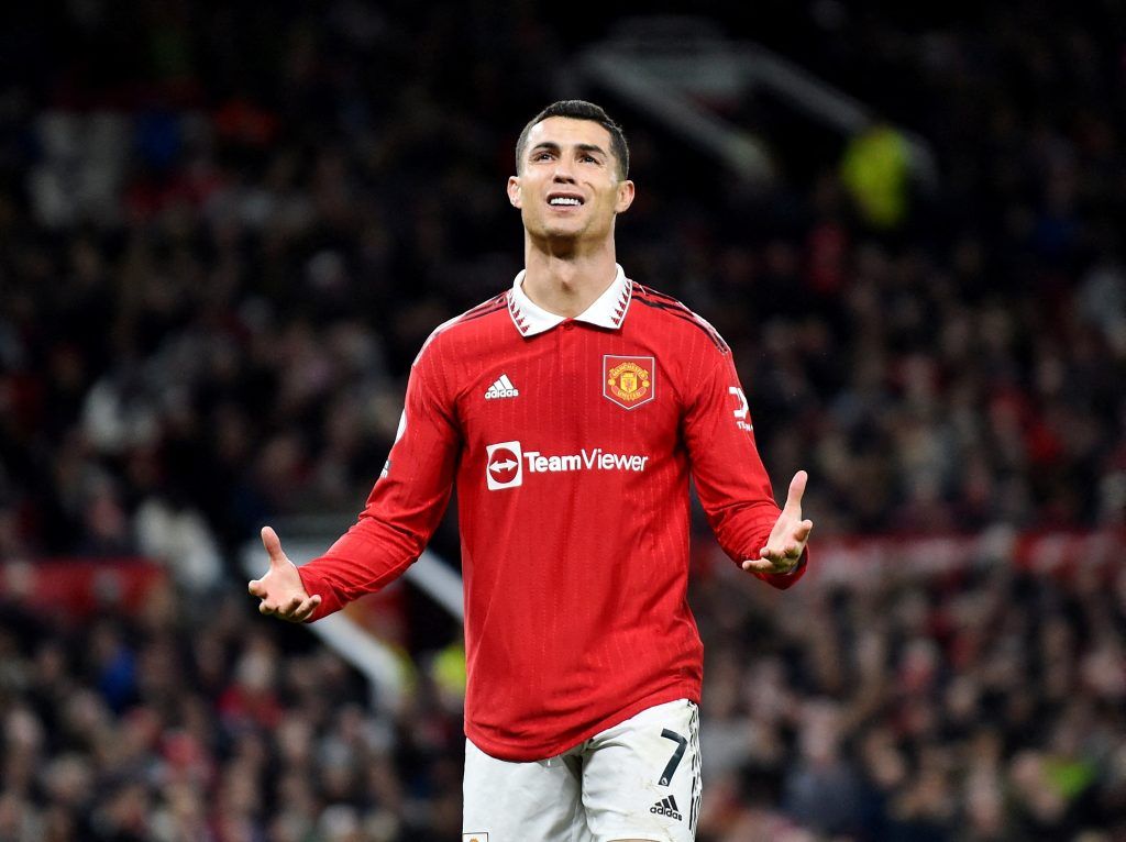 Cristano Ronaldo as a Manchester United player