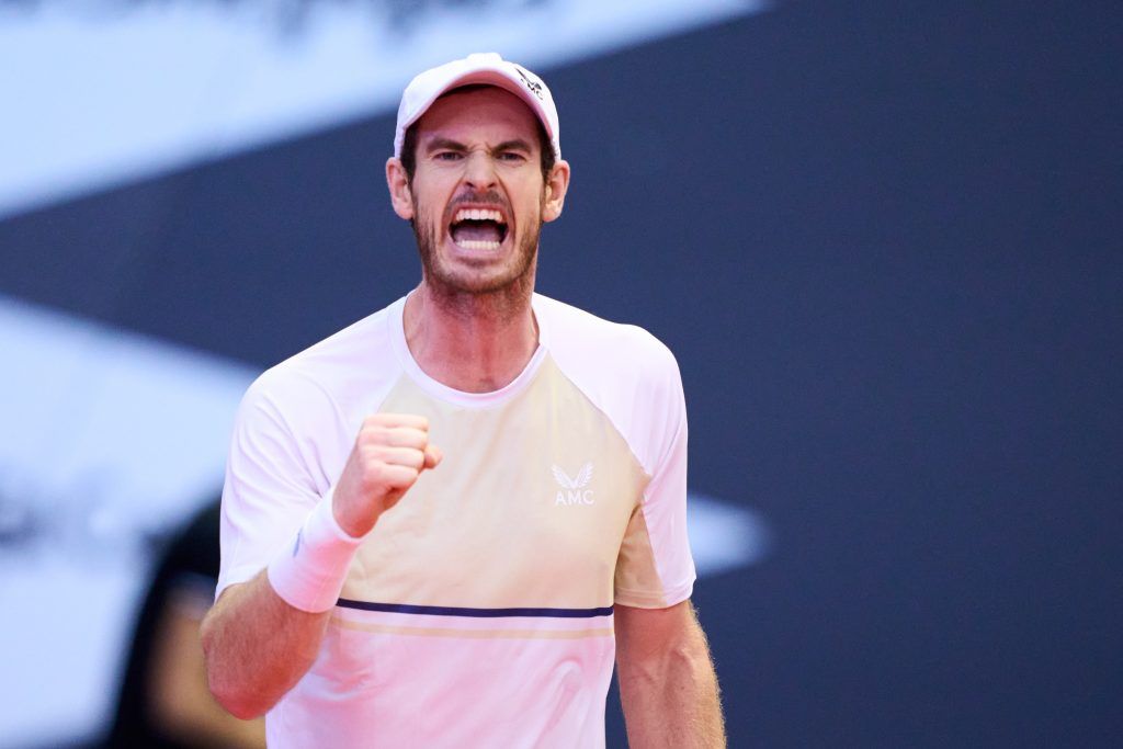 British tennis star Andy Murray