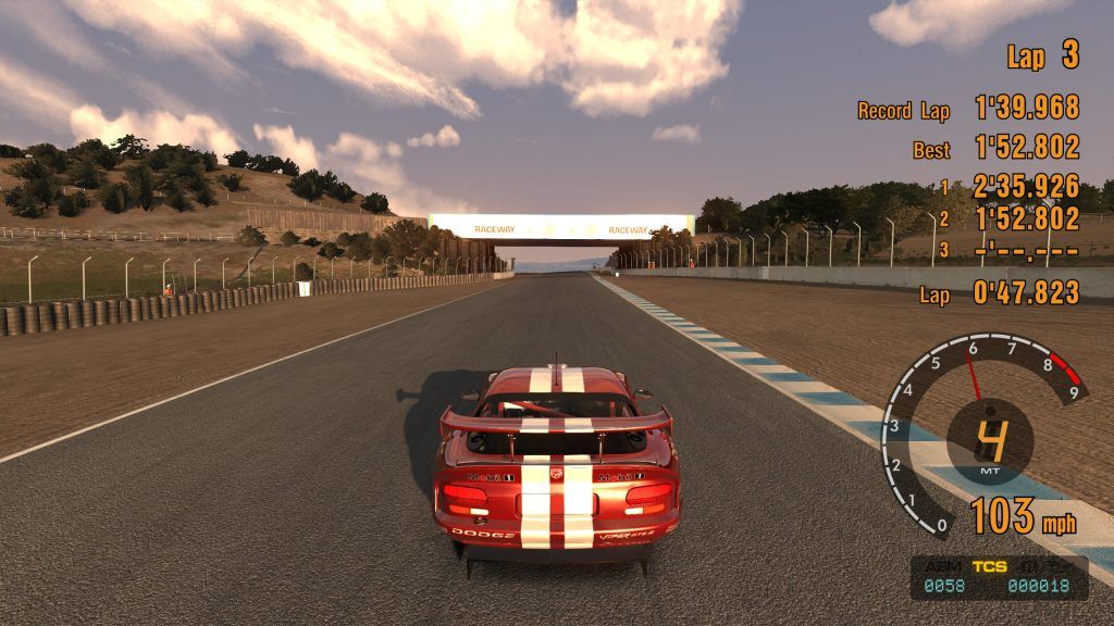 Jugabilidad de Gran Turismo 3 en PS2