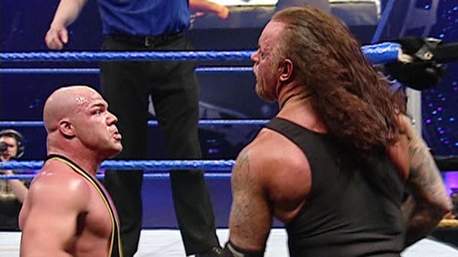 The Undertaker Kurt Angle