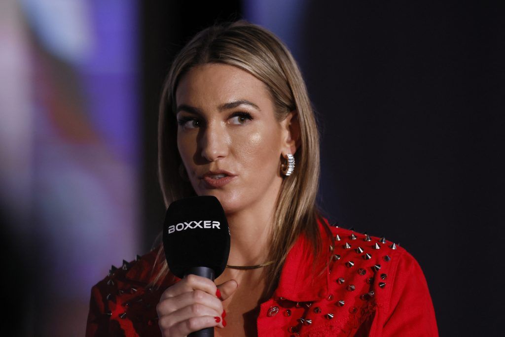 Michaela Mayer responded to Caroline Dubois' fight call with a quick rebuttal