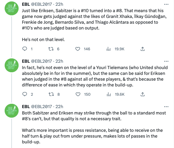 Twitter thread on Sabitzer vs Eriksen